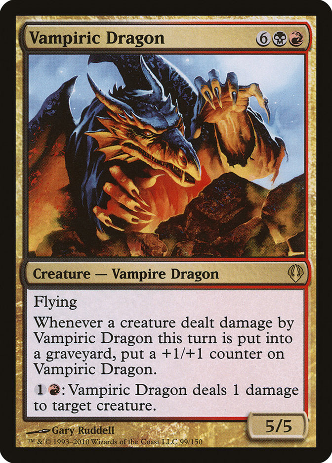 Vampiric Dragon [Archenemy] | Total Play