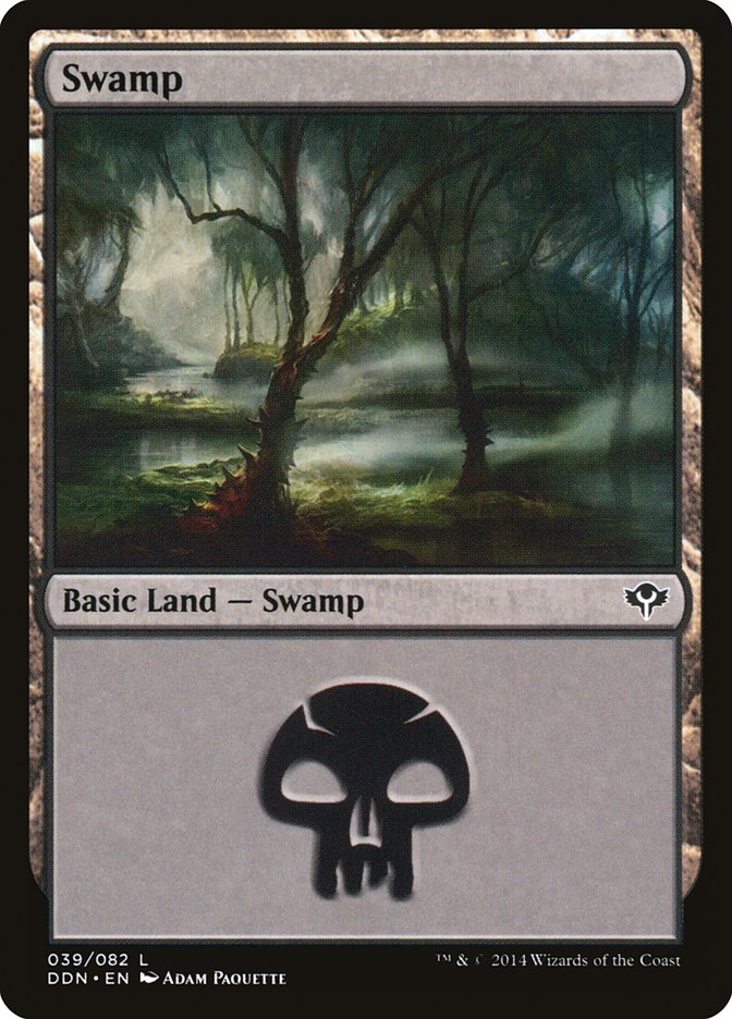 Swamp (39) [Duel Decks: Speed vs. Cunning] | Total Play