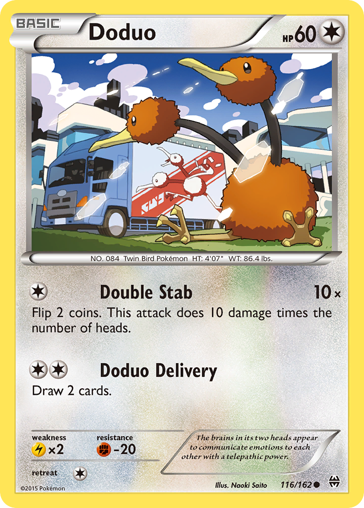 Doduo (116/162) [XY: BREAKthrough] | Total Play