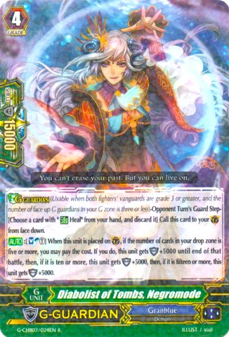 Diabolist of Tombs, Negromode (G-CHB03/024EN) [Rummy Labyrinth Under the Moonlight] | Total Play