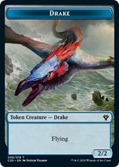 Drake // Insect (018) Double-Sided Token [Commander 2020 Tokens] | Total Play