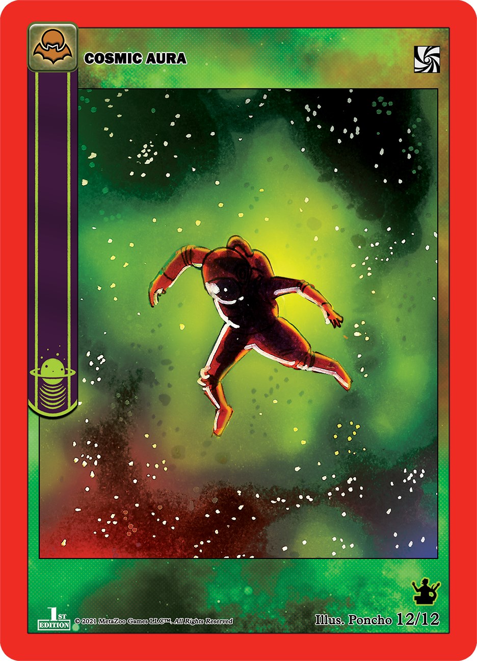 Cosmic Aura (Reptoid Ruler) [Cryptid Nation: Nightfall First Edition Tribal Theme Decks] | Total Play