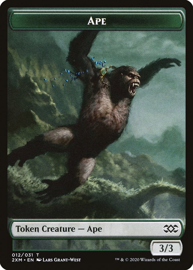 Ape Token [Double Masters Tokens] | Total Play