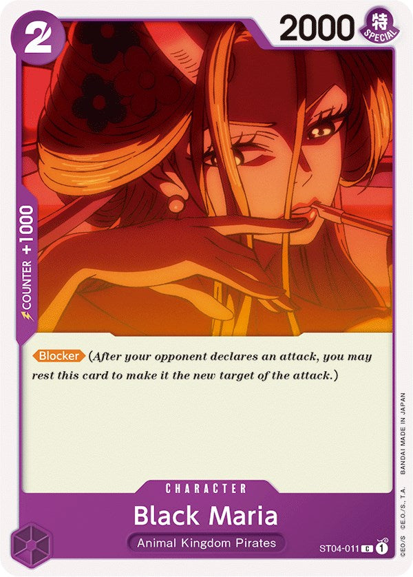 Black Maria [Starter Deck: Animal Kingdom Pirates] | Total Play
