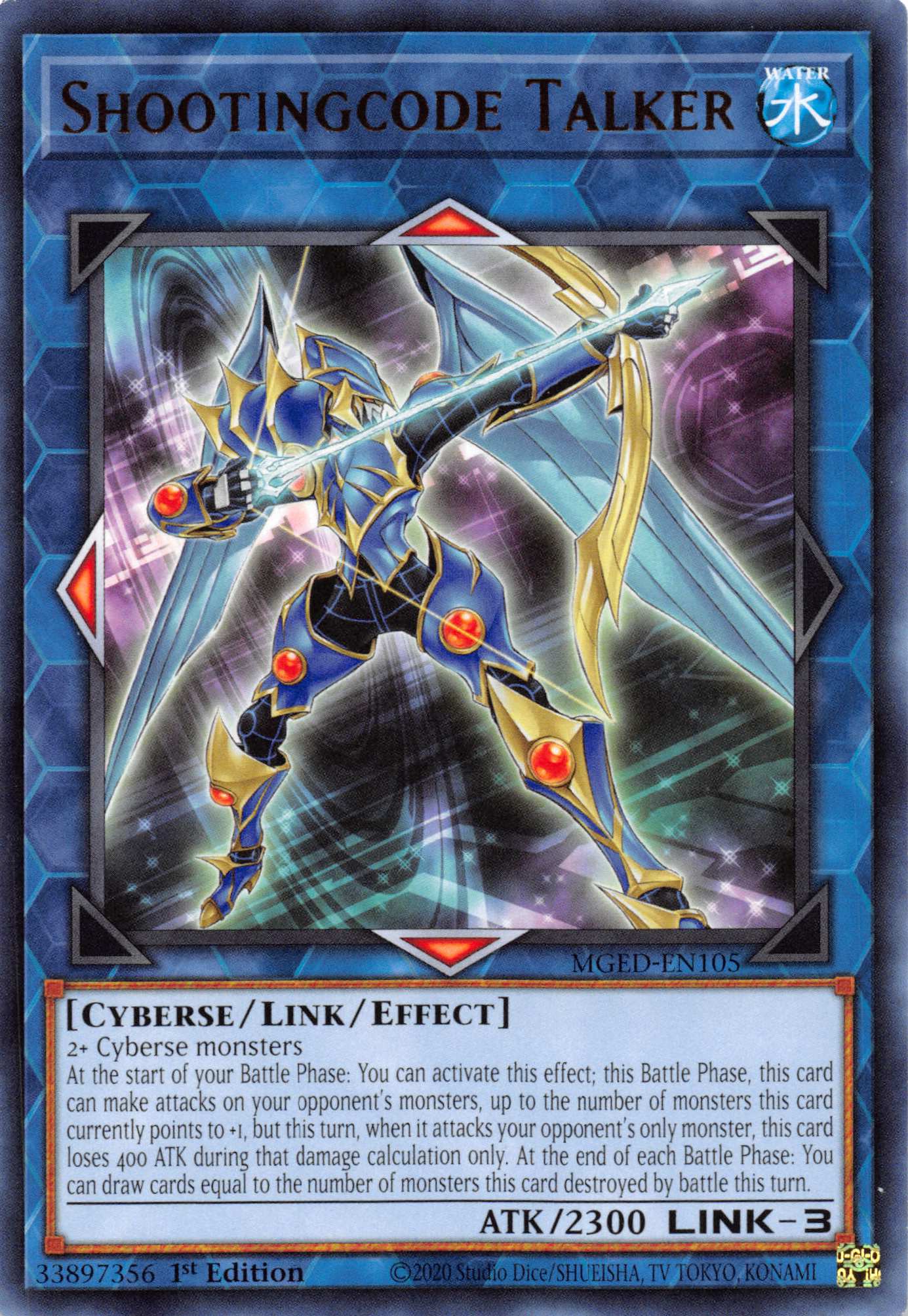 Shootingcode Talker [MGED-EN105] Rare | Total Play