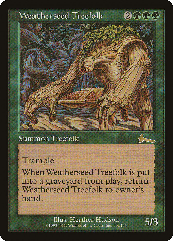 Weatherseed Treefolk [Urza's Legacy] | Total Play