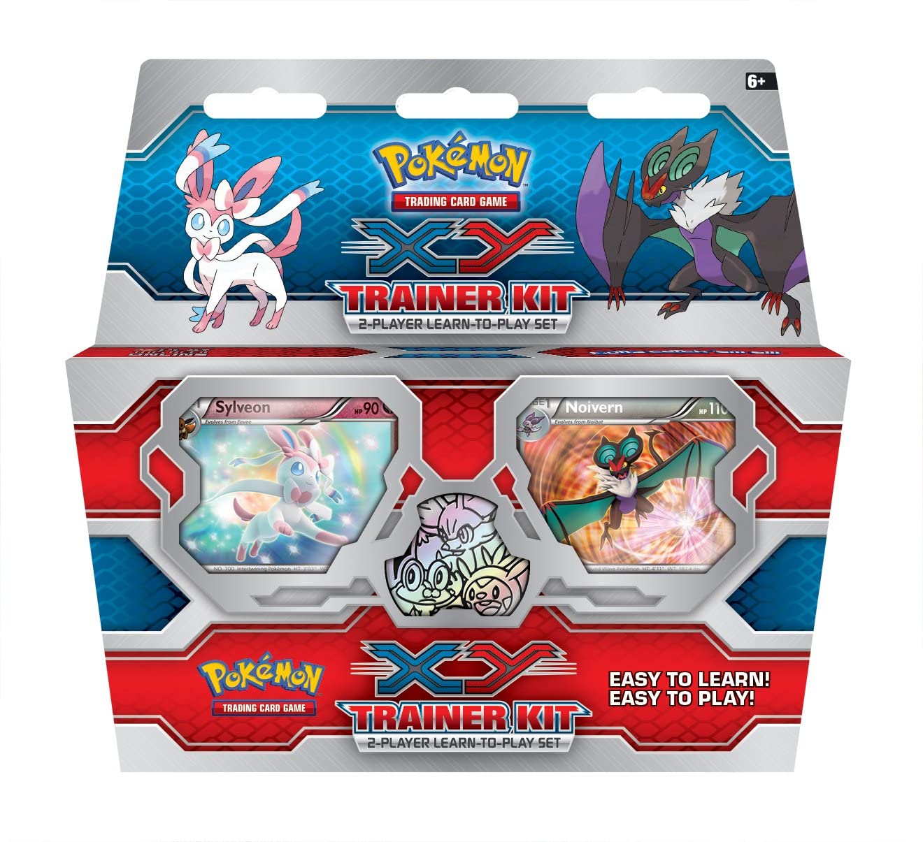 XY: Trainer Kit - 2-Player Learn-to-Play Set (Sylveon & Noivern) | Total Play