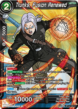 Trunks, Fusion Renewed (Common) (BT13-132) [Supreme Rivalry] | Total Play