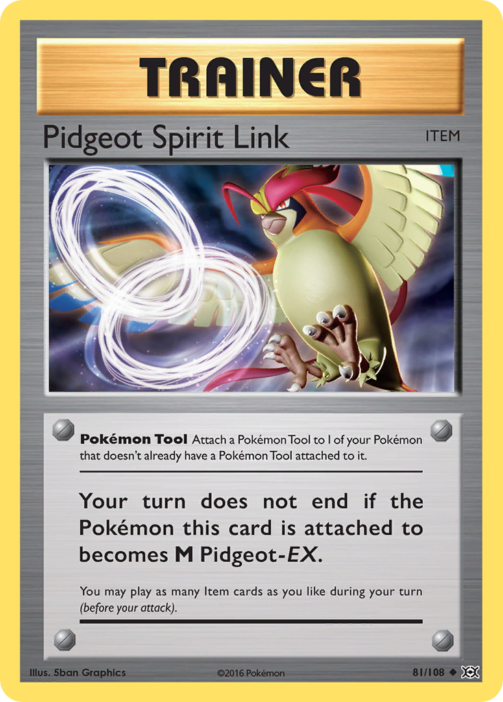 Pidgeot Spirit Link (81/108) [XY: Evolutions] | Total Play