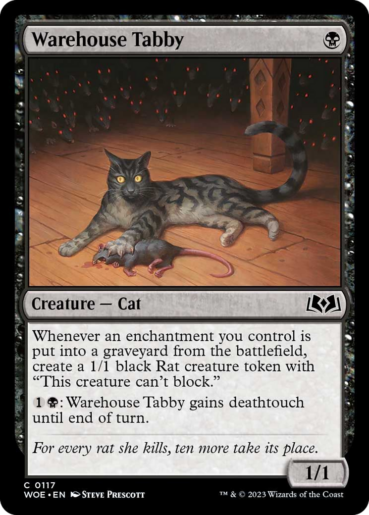 Warehouse Tabby [Wilds of Eldraine] | Total Play