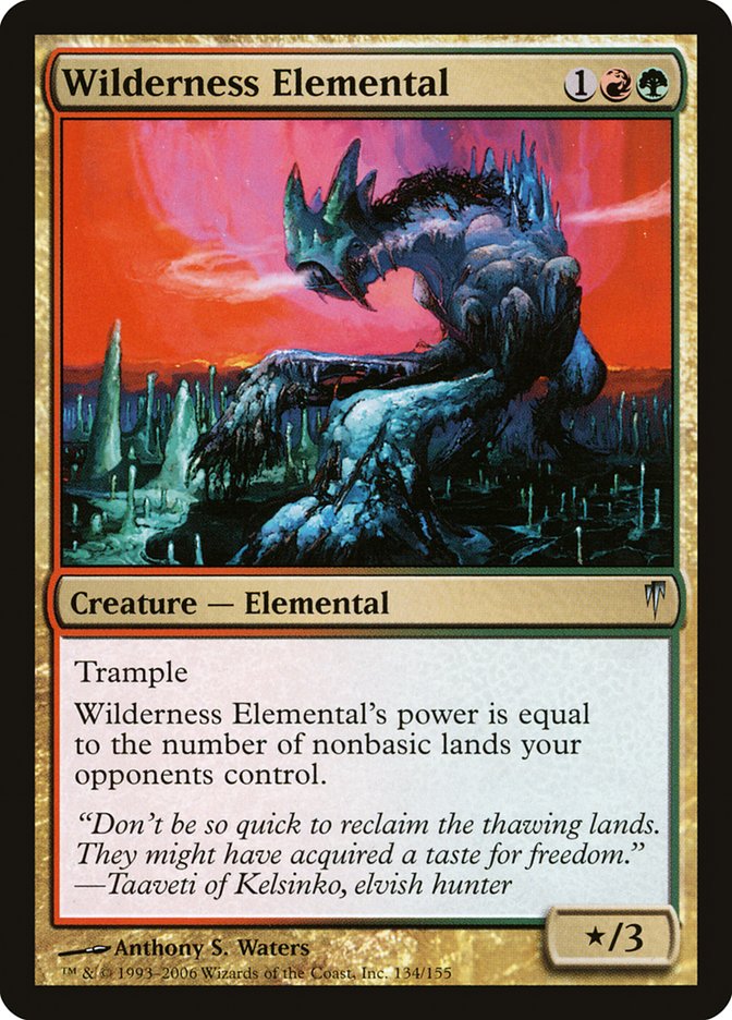 Wilderness Elemental [Coldsnap] | Total Play