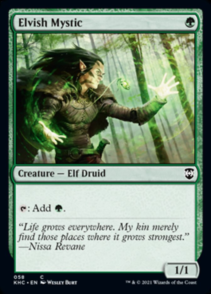 Elvish Mystic [Kaldheim Commander] | Total Play