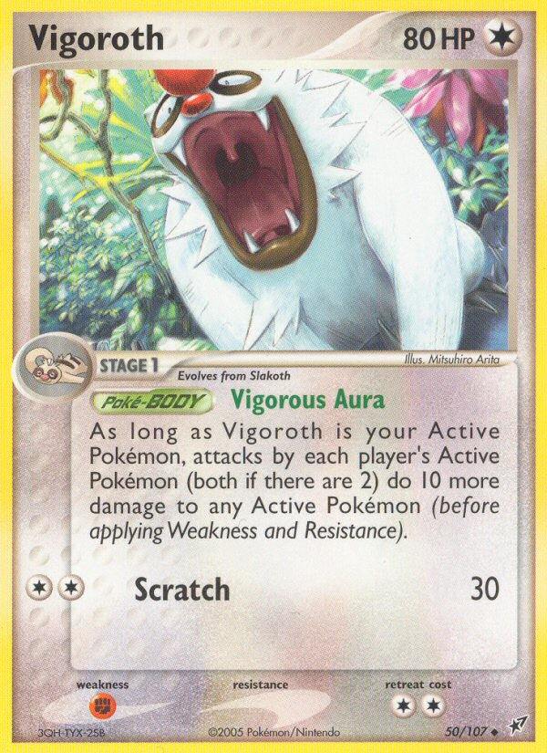 Vigoroth (50/107) [EX: Deoxys] | Total Play