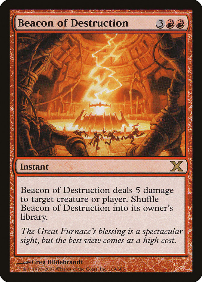 Beacon of Destruction [Tenth Edition] | Total Play