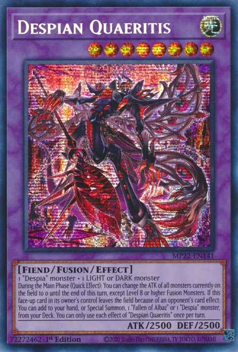 Despian Quaeritis [MP22-EN141] Prismatic Secret Rare | Total Play