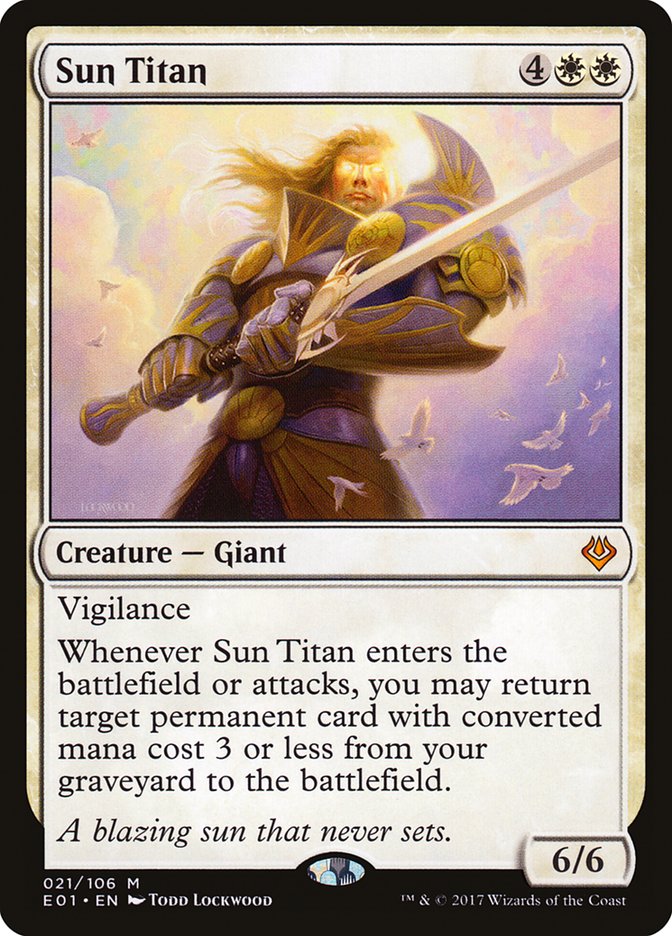 Sun Titan [Archenemy: Nicol Bolas] | Total Play