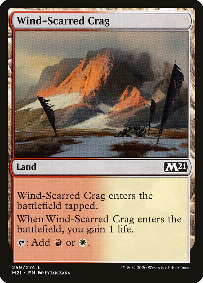 Wind-Scarred Crag [Core Set 2021] | Total Play