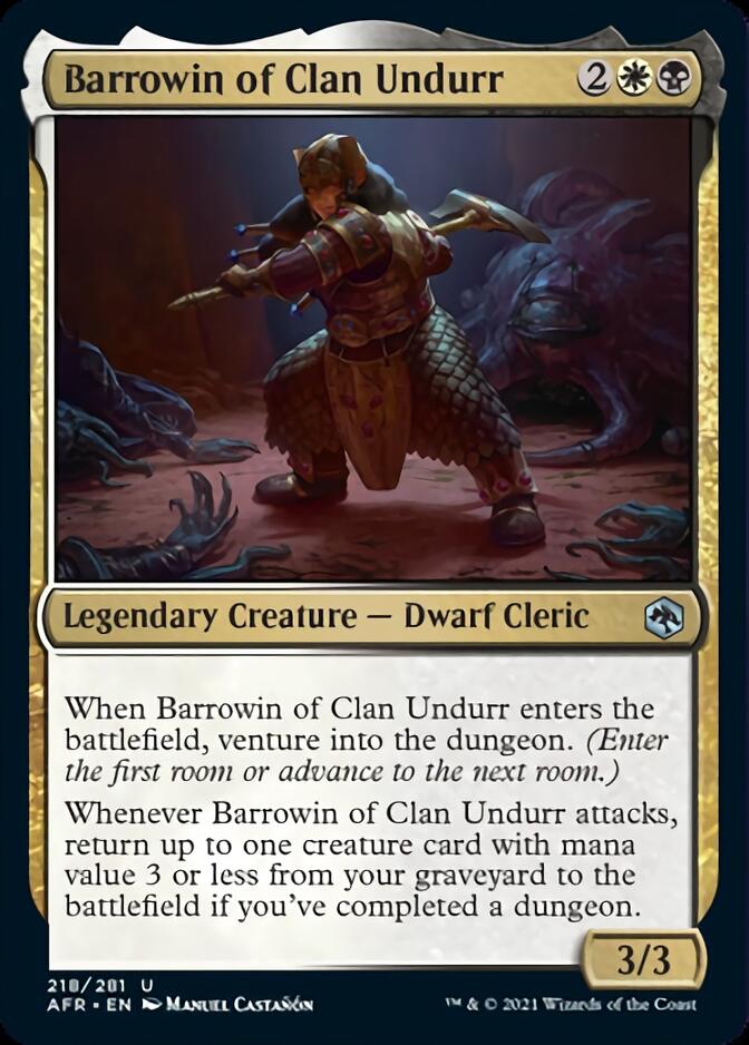 Barrowin of Clan Undurr [Dungeons & Dragons: Adventures in the Forgotten Realms] | Total Play