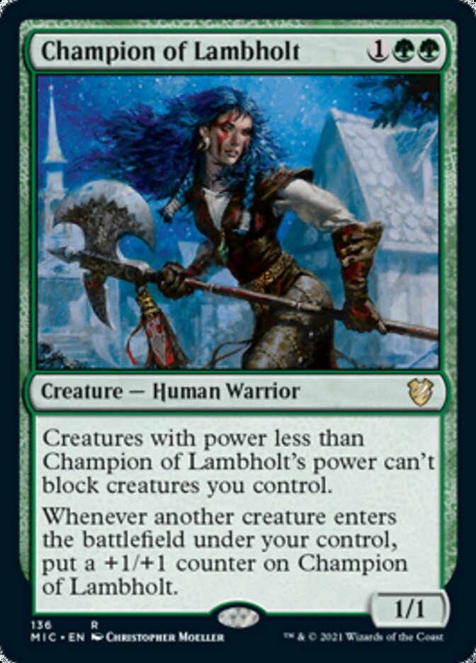 Champion of Lambholt [Innistrad: Midnight Hunt Commander] | Total Play