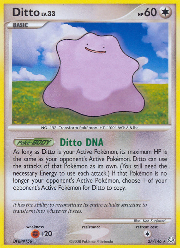 Ditto (27/146) [Diamond & Pearl: Legends Awakened] | Total Play