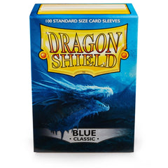 Dragon Shield: Standard 100ct Sleeves - Blue (Classic) | Total Play