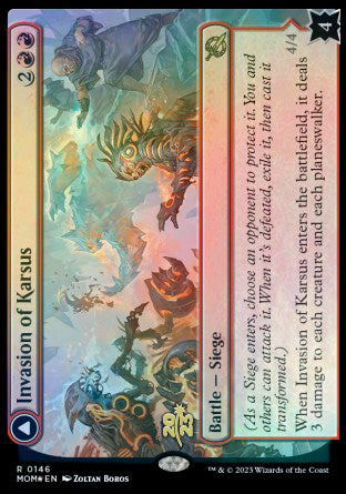 Invasion of Karsus // Refraction Elemental [March of the Machine Prerelease Promos] | Total Play