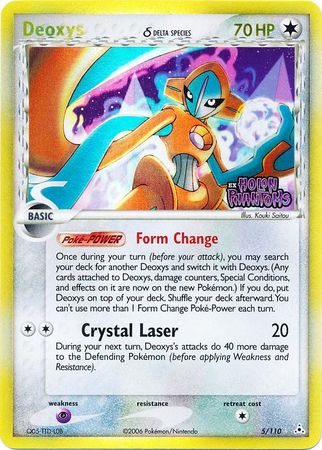 Deoxys (5/110) (Delta Species) (Stamped) [EX: Holon Phantoms] | Total Play