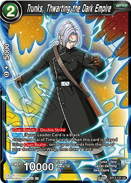 Trunks, Thwarting the Dark Empire (Uncommon) (BT13-131) [Supreme Rivalry] | Total Play
