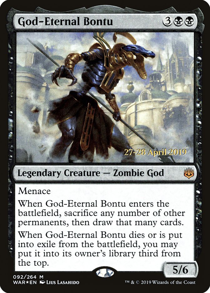 God-Eternal Bontu [War of the Spark Prerelease Promos] | Total Play