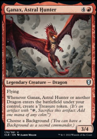 Ganax, Astral Hunter [Commander Legends: Battle for Baldur's Gate] | Total Play