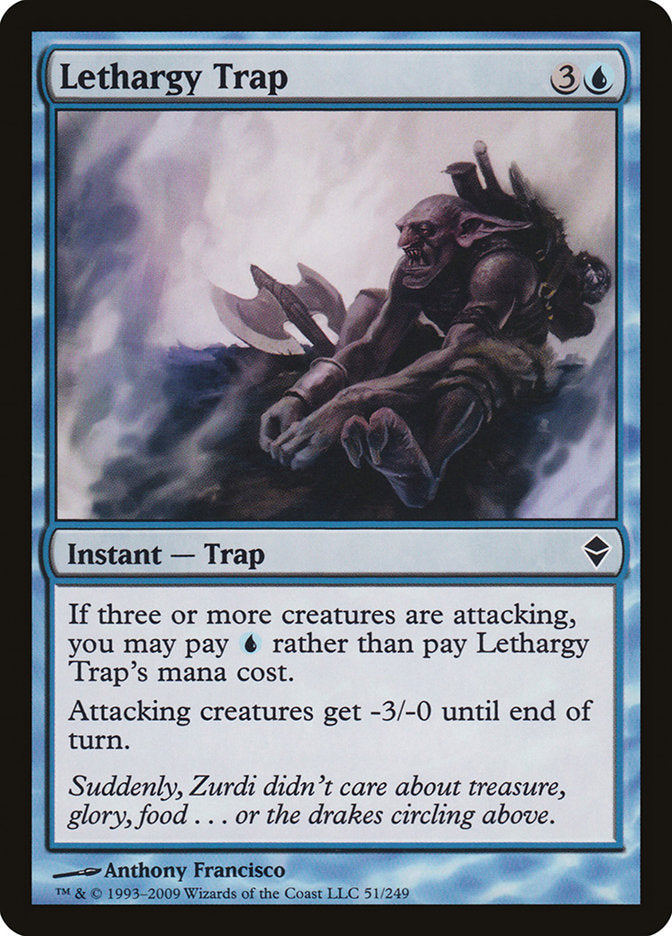 Lethargy Trap [Zendikar] | Total Play