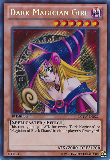 Dark Magician Girl [LCYW-EN022] Secret Rare | Total Play