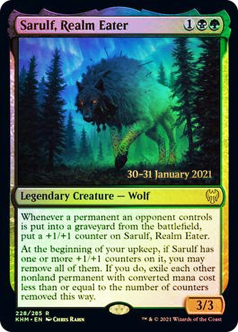 Sarulf, Realm Eater [Kaldheim Prerelease Promos] | Total Play