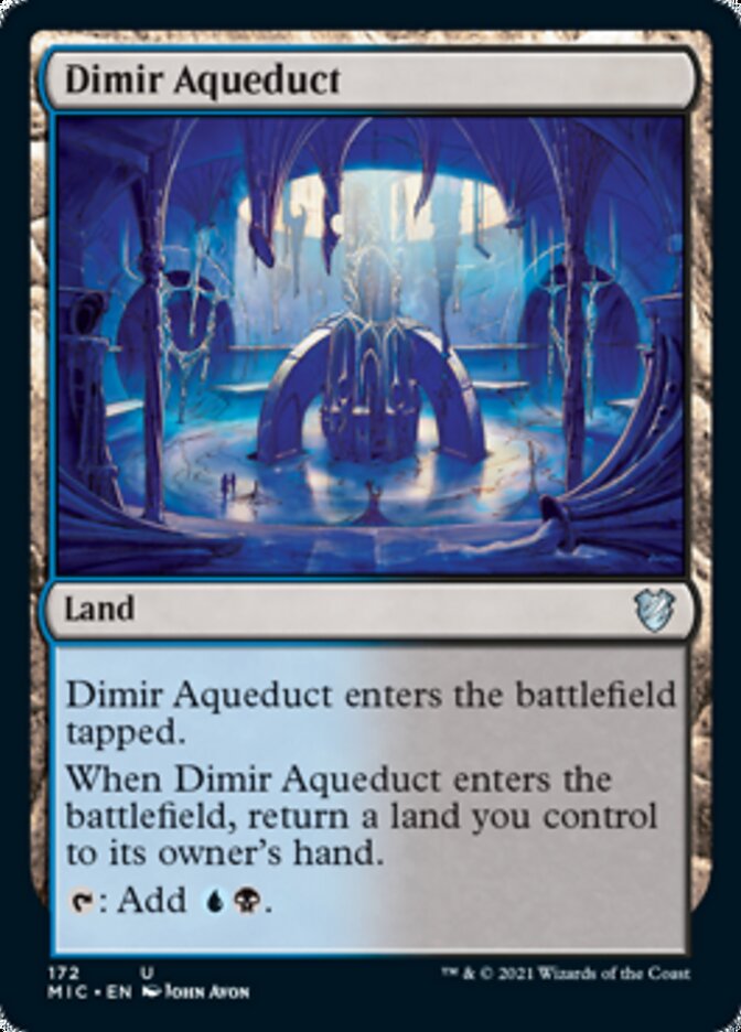 Dimir Aqueduct [Innistrad: Midnight Hunt Commander] | Total Play