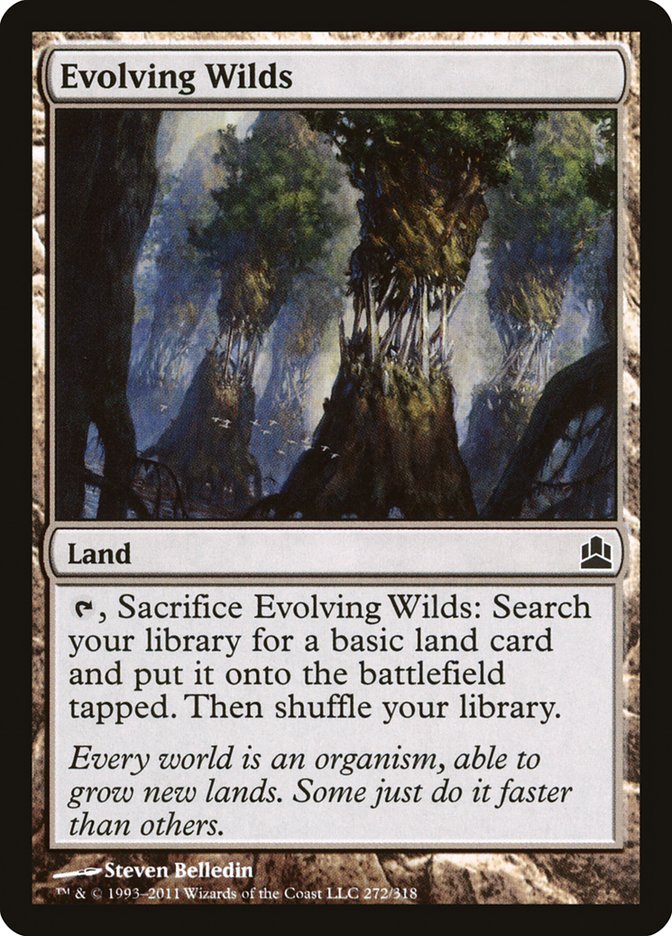 Evolving Wilds [Commander 2011] | Total Play