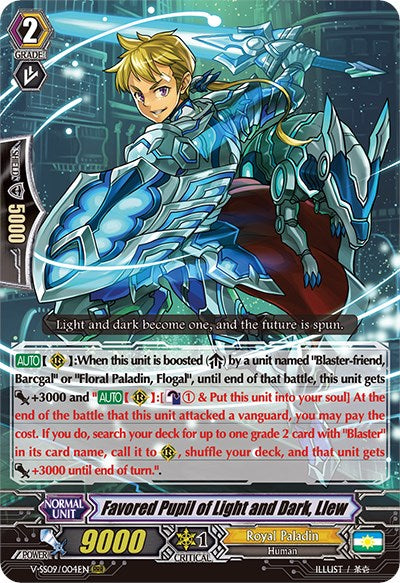 Favored Pupil of Light and Dark, Llew (V-SS09/004EN) [Revival Selection] | Total Play