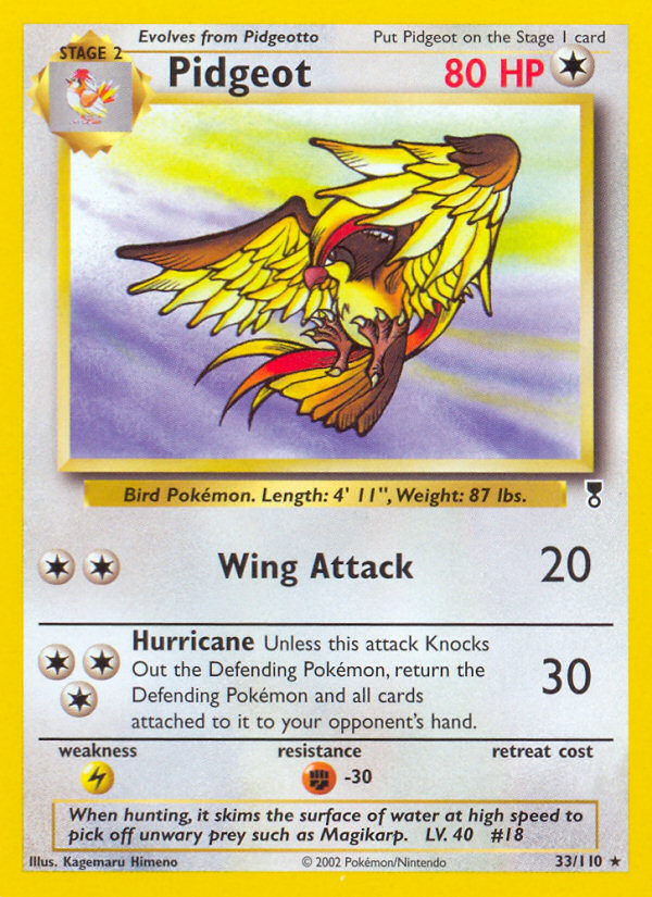 Pidgeot (33/110) [Legendary Collection] | Total Play