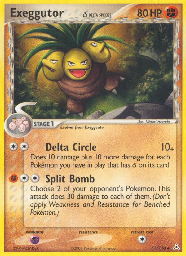 Exeggutor (41/110) (Delta Species) [EX: Holon Phantoms] | Total Play