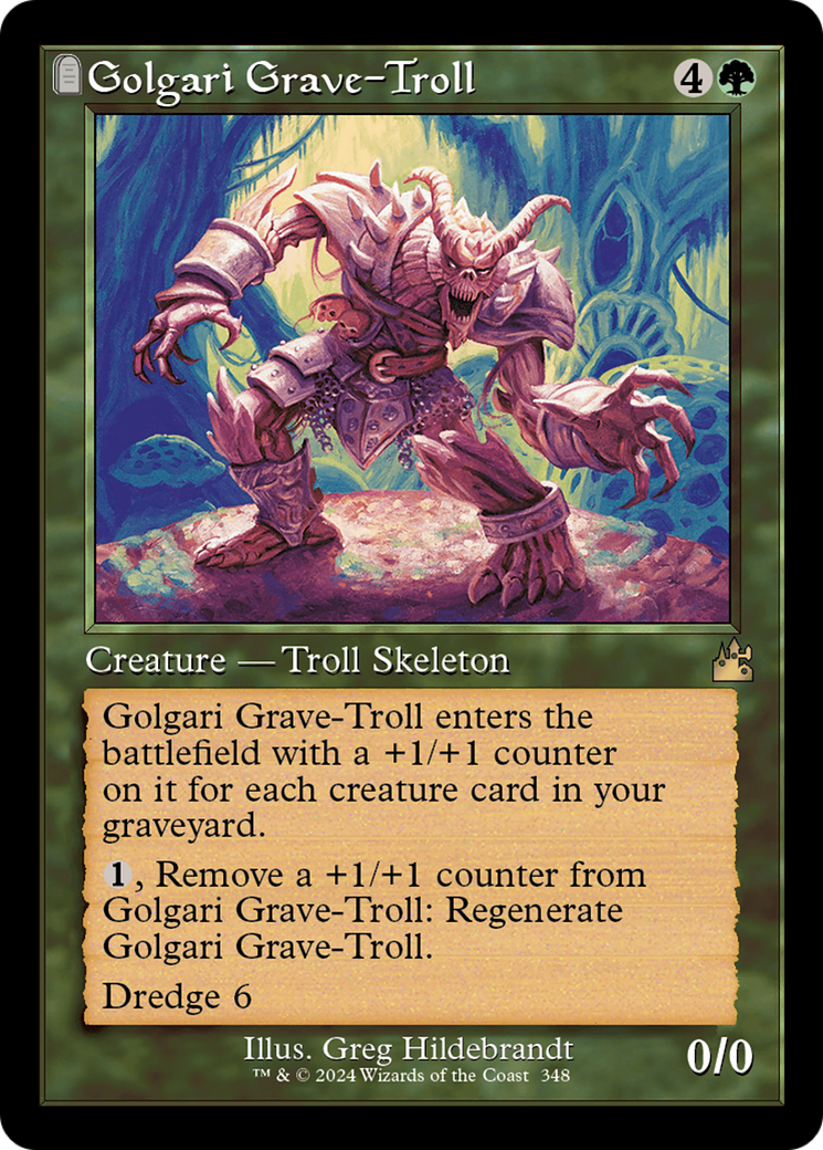 Golgari Grave-Troll (Retro Frame) [Ravnica Remastered] | Total Play