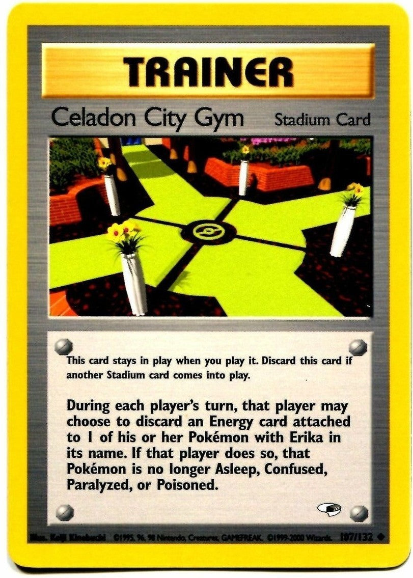 Celadon City Gym (107/132) [Gym Heroes Unlimited] | Total Play