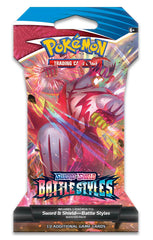 Sword & Shield: Battle Styles - Sleeved Booster Pack (Rapid Strike Urshifu V) | Total Play