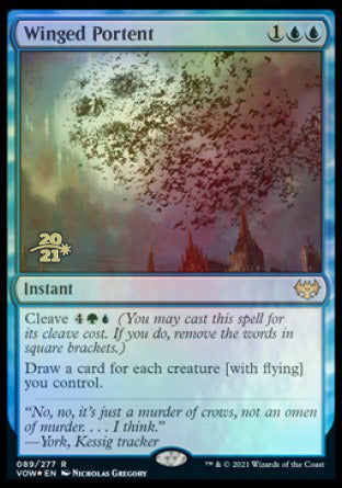 Winged Portent [Innistrad: Crimson Vow Prerelease Promos] | Total Play