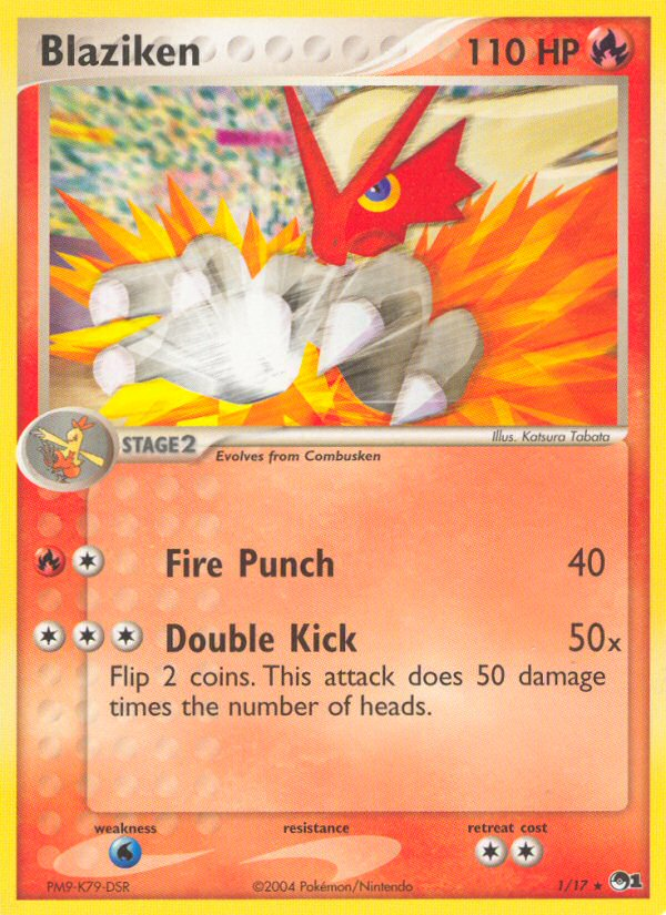 Blaziken (1/17) [POP Series 1] | Total Play