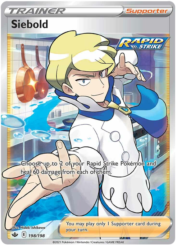 Siebold (198/198) [Sword & Shield: Chilling Reign] | Total Play