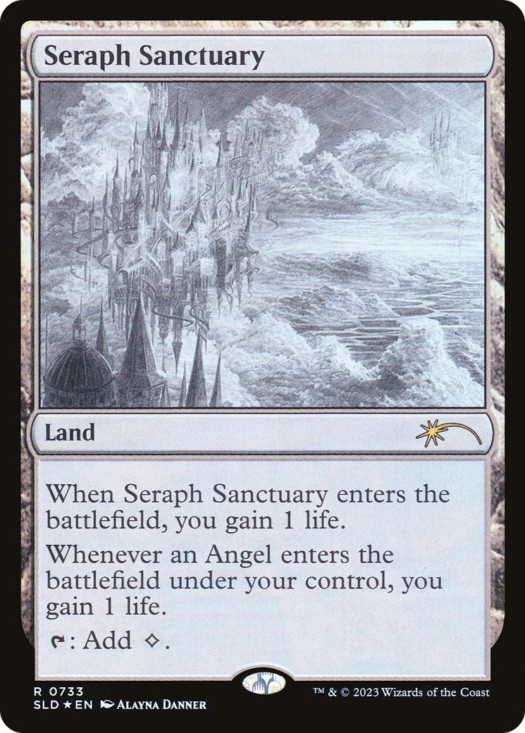 Seraph Sanctuary (Sketch) [Secret Lair Drop Promos] | Total Play
