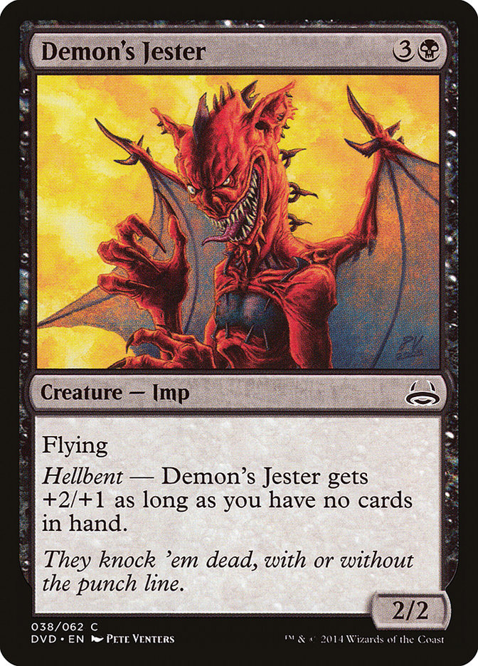 Demon's Jester (Divine vs. Demonic) [Duel Decks Anthology] | Total Play