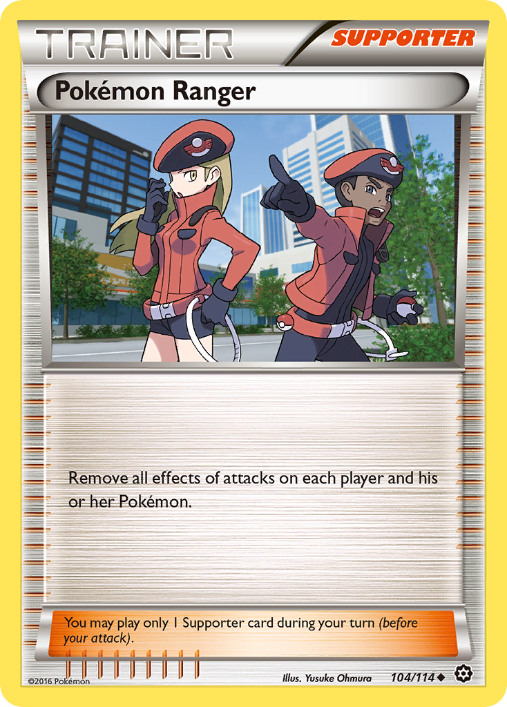 Pokemon Ranger (104/114) [XY: Steam Siege] | Total Play