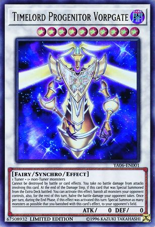 Timelord Progenitor Vorpgate [YA06-EN001] Ultra Rare | Total Play