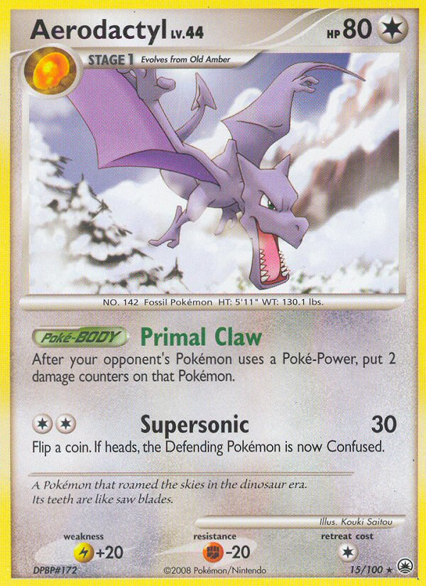 Aerodactyl (15/100) [Diamond & Pearl: Majestic Dawn] | Total Play