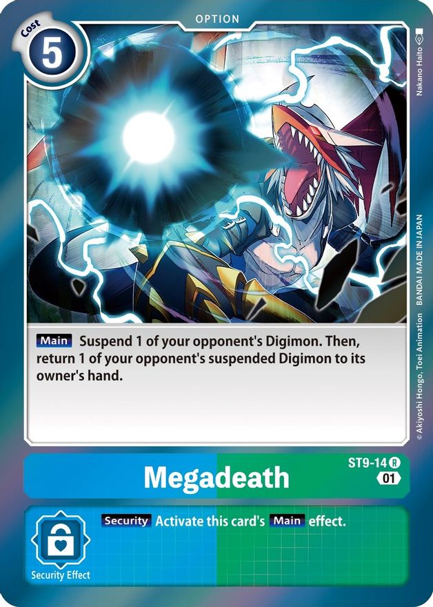 Megadeath [ST9-14] [Starter Deck: Ultimate Ancient Dragon] | Total Play